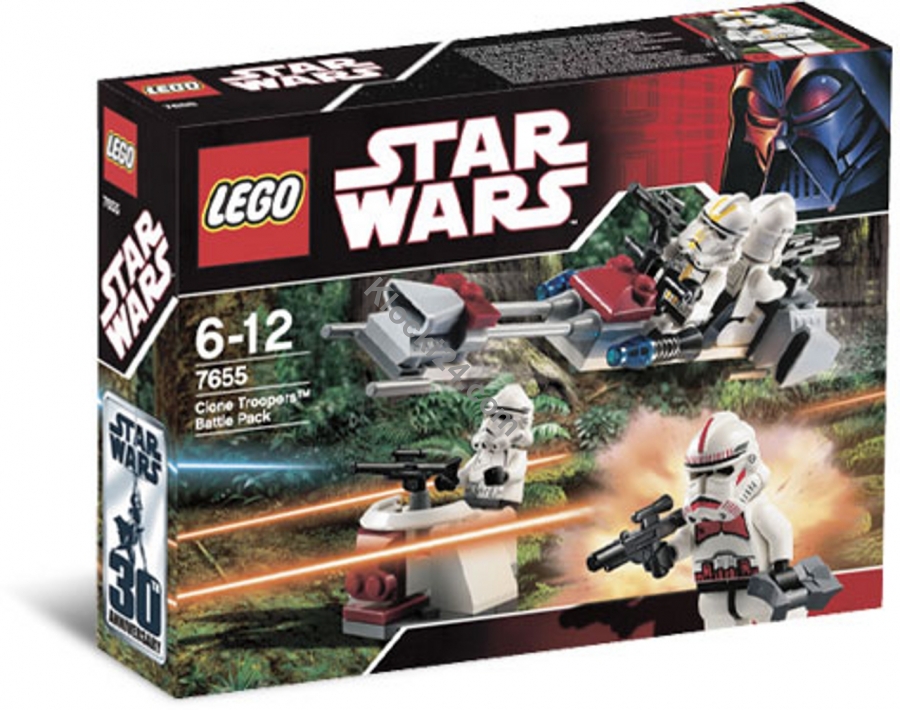 LEGO Star Wars Clone Trooper Battle Pack #7655